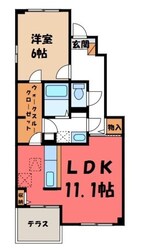 ビオーラ松山 Aの物件間取画像